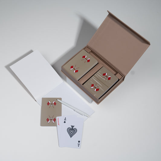 Two Ajman Decks with Notepad